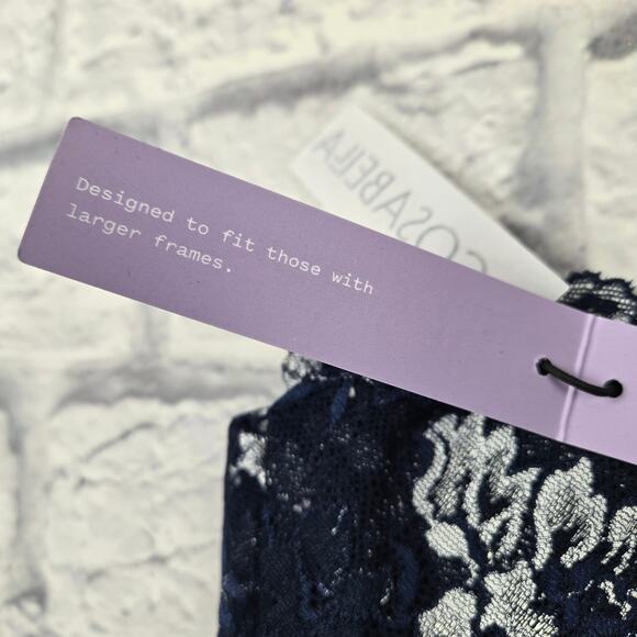 NWT Cosabella Savona Extended Hot Pant Nocturnal Blue size 20/22 2X Italy - Picture 7 of 12